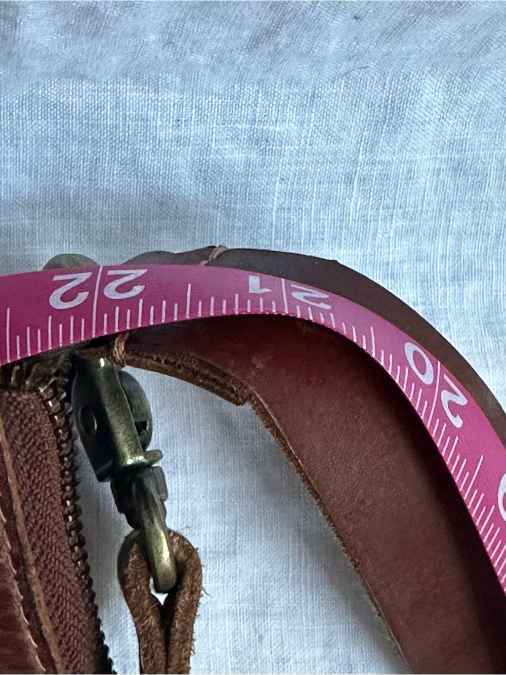 Biba Brown Leather Studded Convertible Crossbody Bag, Bohemian Maximalism - Picture 12 of 13